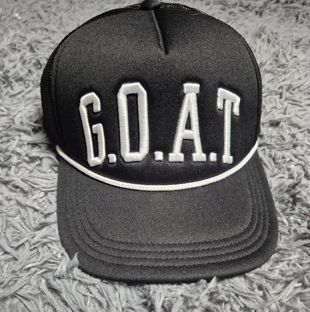 NWT G.O.A.T Mesh Back Hat